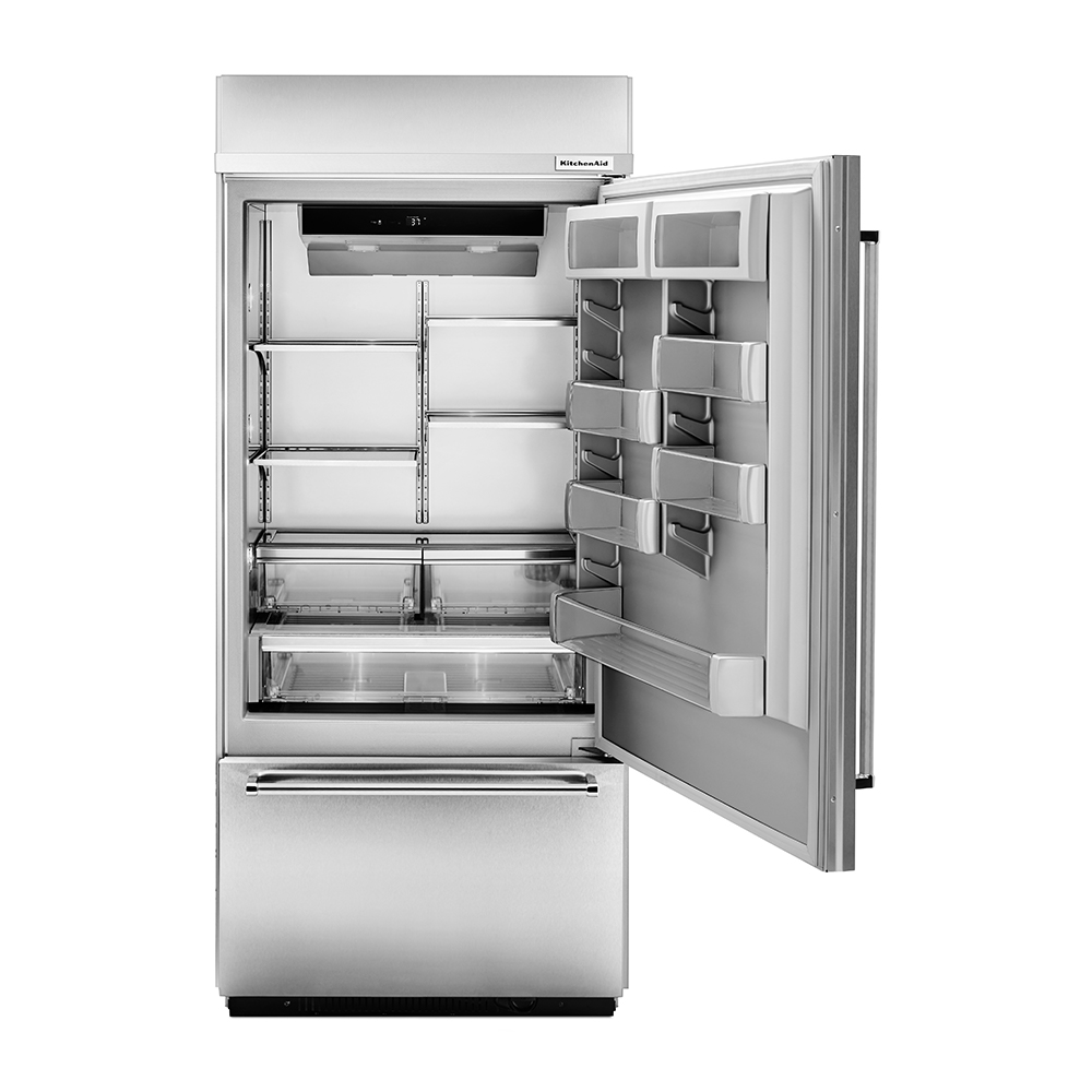Refrigerador 21 pies cúbicos Bottom Mount 2 puertas Gris KitchenAid