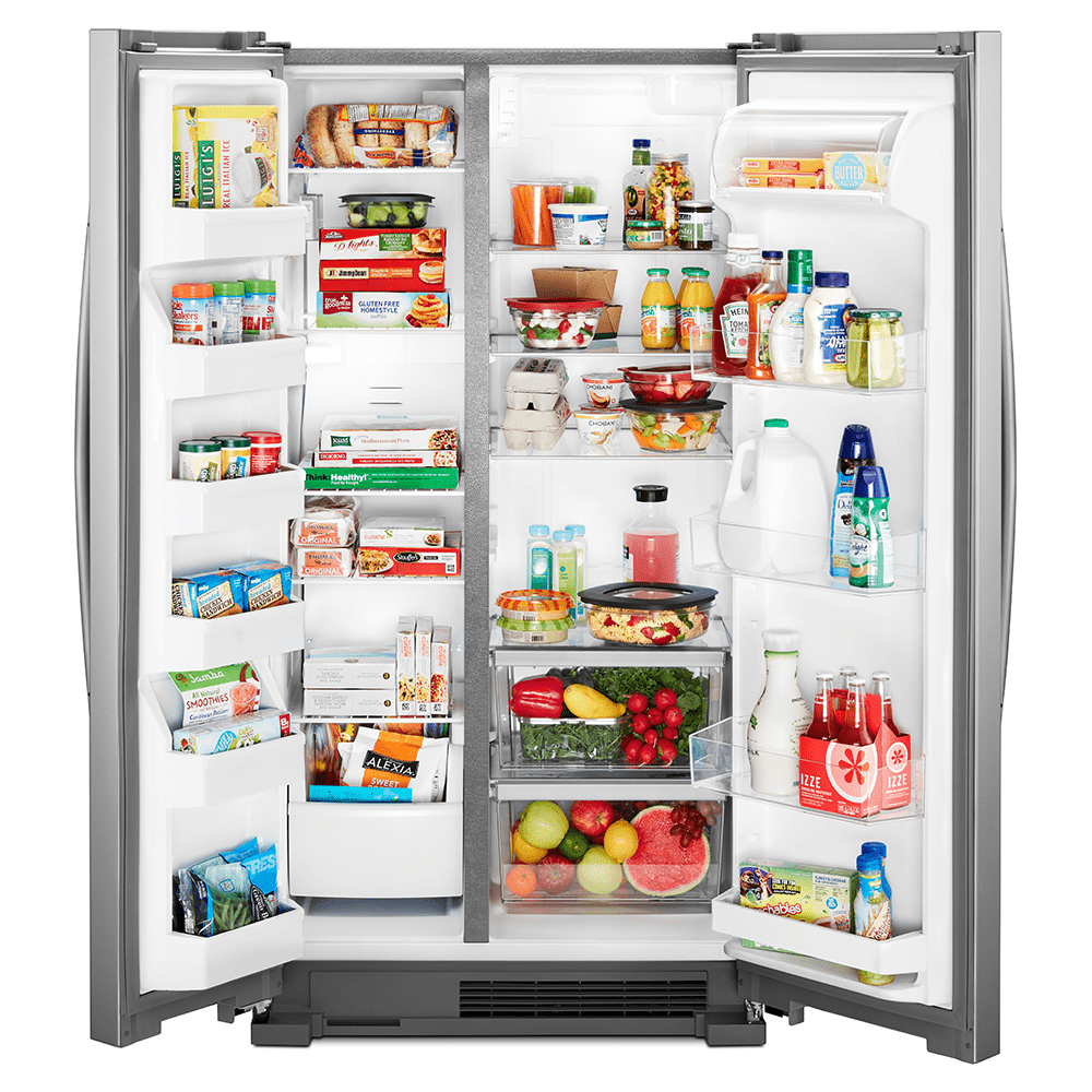 Refrigerador 25 pies cúbicos Side by Side 2 puertas Gris WD5600S - Whirlpool  México