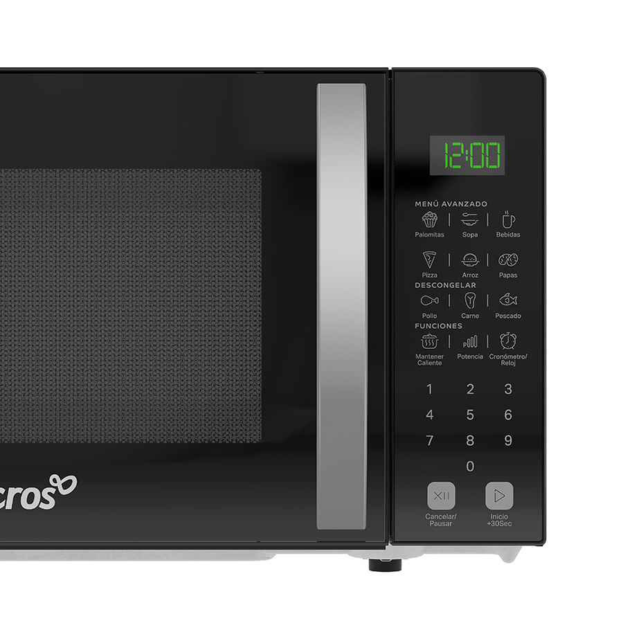 Microondas 0.7 pies cúbicos - Negro - AM1807B | Acros® México