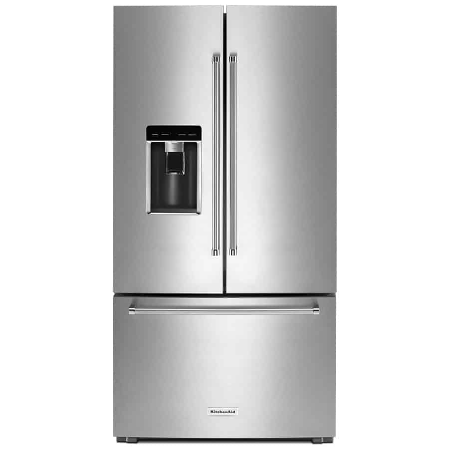 Refrigerador 24 pies (ft3) French Door 3 puertas Dispensador Gris