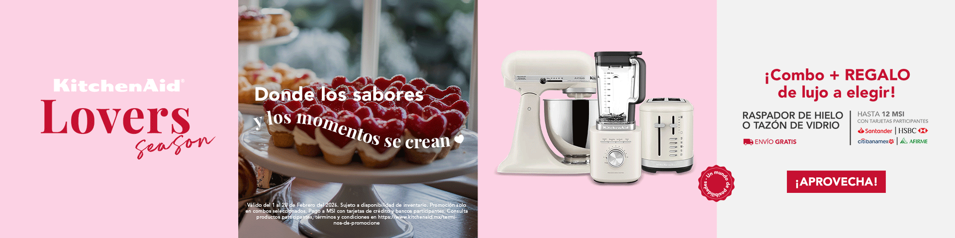 San Valentín KitchenAid